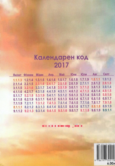 Календарни аспекти 2017